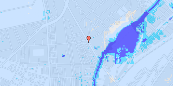 Ekstrem regn på Tagensvej 185, 2. th