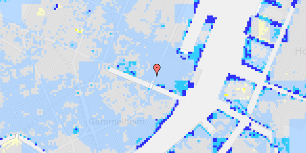 Ekstrem regn på Toldbodgade 5, 3. 1