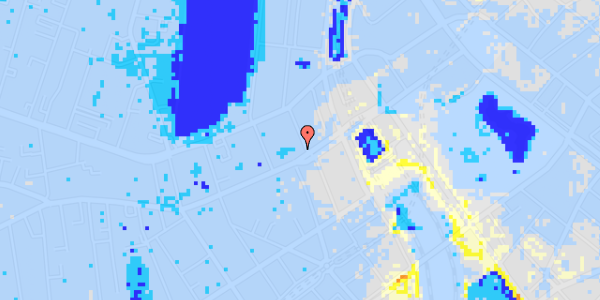 Ekstrem regn på Trommesalen 1, st. 