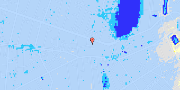 Ekstrem regn på Tullinsgade 7, 5. th