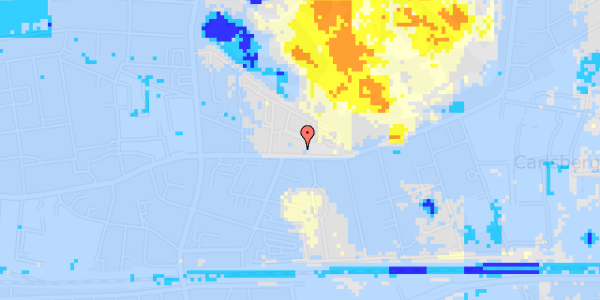 Ekstrem regn på Valby Langgade 16, st. 101