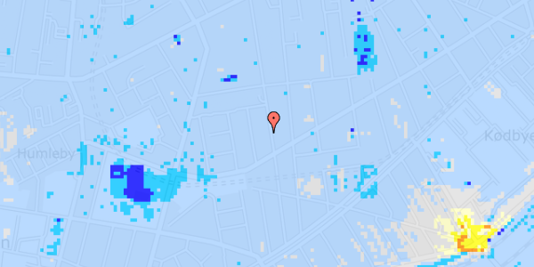 Ekstrem regn på Valdemarsgade 28, 4. th