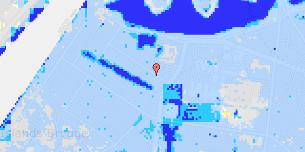 Ekstrem regn på Weidekampsgade 7, 2. th