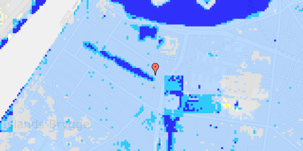 Ekstrem regn på Weidekampsgade 15, 4. th