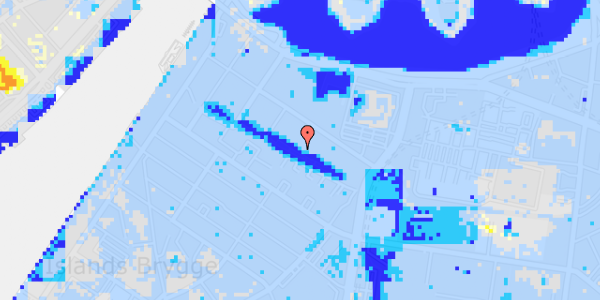 Ekstrem regn på Weidekampsgade 27, 4. th