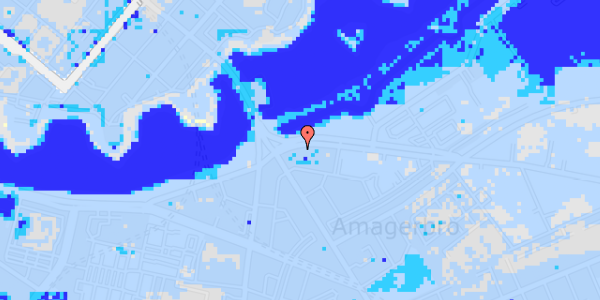 Ekstrem regn på Vermlandsgade 4, 5. th