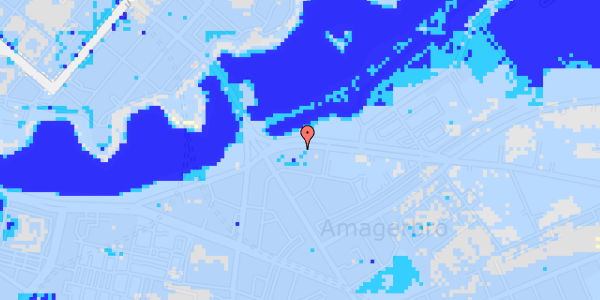 Ekstrem regn på Vermlandsgade 8, st. th