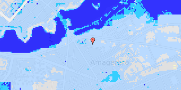 Ekstrem regn på Vermlandsgade 20, st. mf