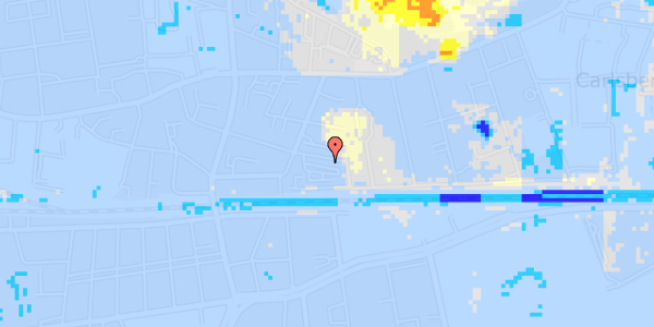 Ekstrem regn på Vestbanevej 12, st. tv