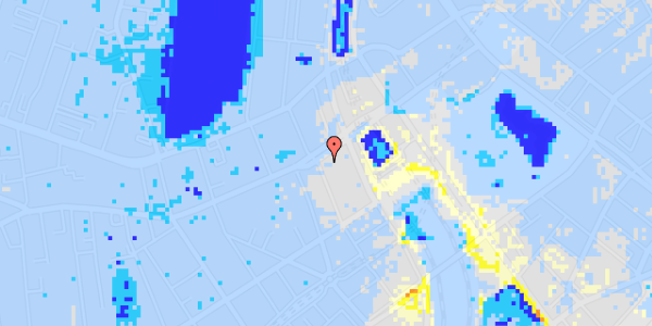 Ekstrem regn på Vesterbrogade 11A, st. 1