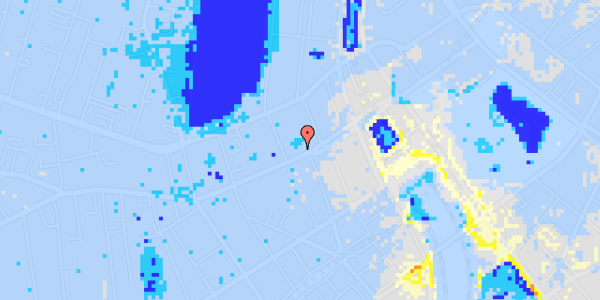 Ekstrem regn på Vesterbrogade 12, 1. 