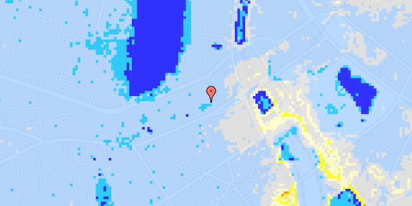 Ekstrem regn på Vesterbrogade 14A, 1. th