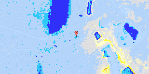 Ekstrem regn på Vesterbrogade 14B, 2. th