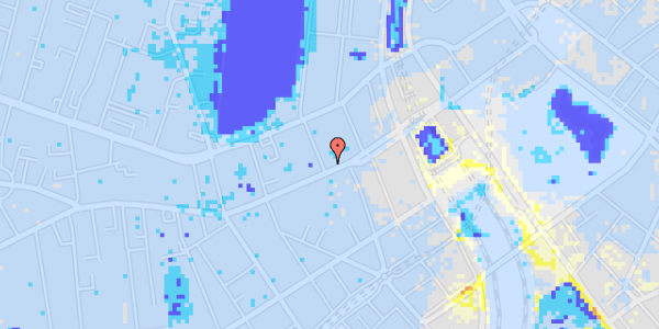 Ekstrem regn på Vesterbrogade 16, st. 