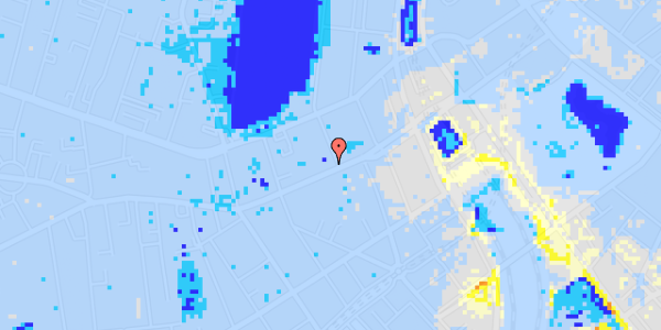 Ekstrem regn på Vesterbrogade 18, 5. tv