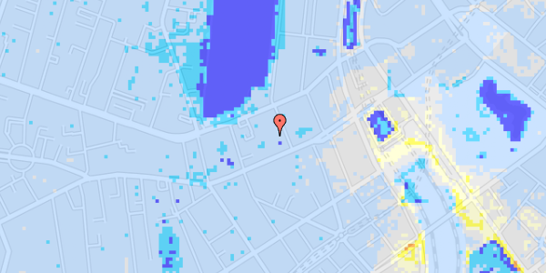 Ekstrem regn på Vesterbrogade 20C, 1. th