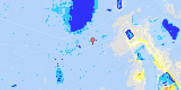 Ekstrem regn på Vesterbrogade 24, st. 1