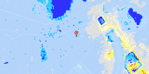 Ekstrem regn på Vesterbrogade 29B, 2. th