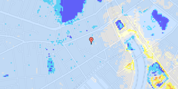 Ekstrem regn på Vesterbrogade 29C, 2. th