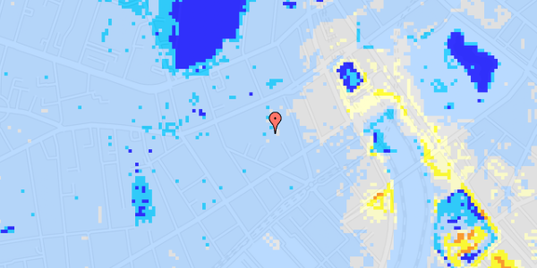 Ekstrem regn på Vesterbrogade 29E, 2. th