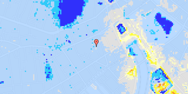 Ekstrem regn på Vesterbrogade 29H, 2. th