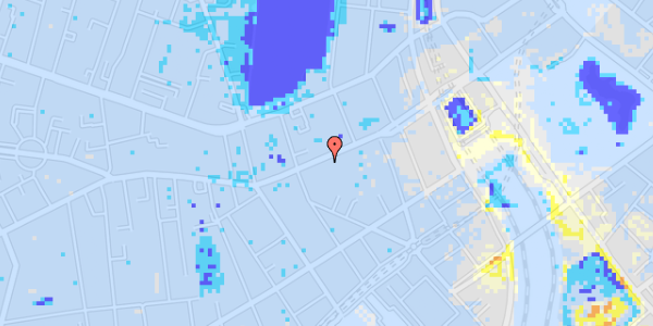 Ekstrem regn på Vesterbrogade 31, 2. th