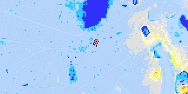 Ekstrem regn på Vesterbrogade 32, 1. 