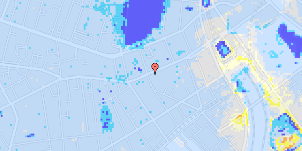 Ekstrem regn på Vesterbrogade 37, 2. th