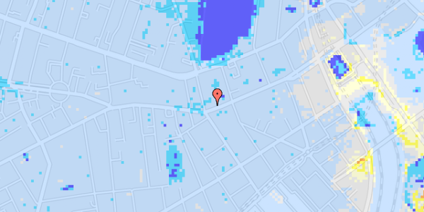 Ekstrem regn på Vesterbrogade 38, 1. 