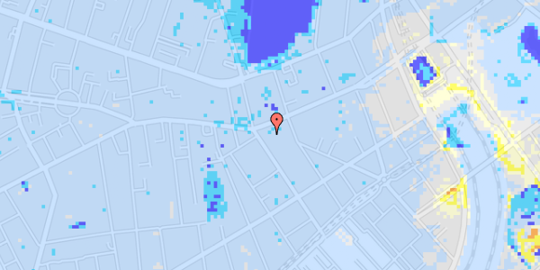 Ekstrem regn på Vesterbrogade 41C, st. 