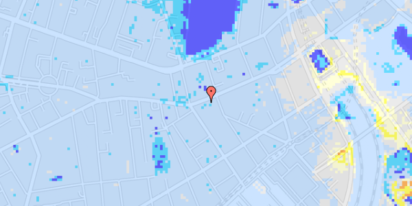 Ekstrem regn på Vesterbrogade 41, 2. th