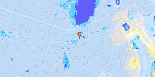 Ekstrem regn på Vesterbrogade 42, 2. th