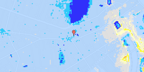 Ekstrem regn på Vesterbrogade 42, 2. tv