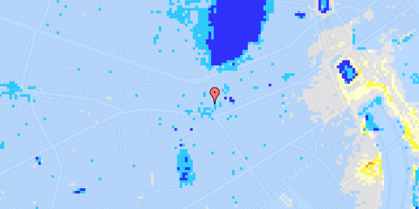 Ekstrem regn på Vesterbrogade 44, 4. th