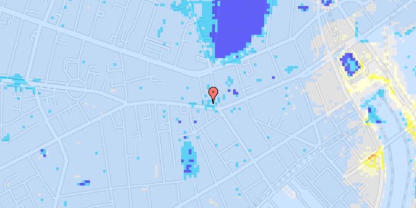 Ekstrem regn på Vesterbrogade 48, 2. th