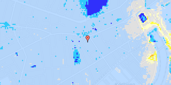 Ekstrem regn på Vesterbrogade 51, 2. tv