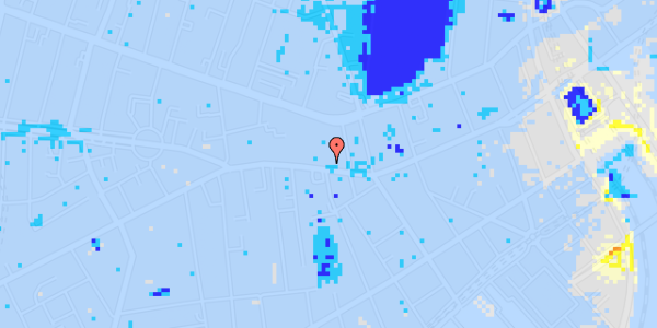 Ekstrem regn på Vesterbrogade 54, 1. 