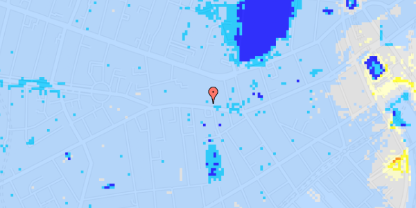 Ekstrem regn på Vesterbrogade 58B, 4. 