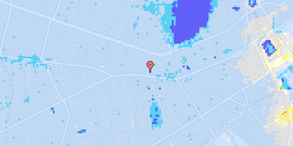 Ekstrem regn på Vesterbrogade 62, 2. th