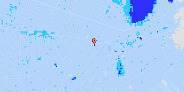 Ekstrem regn på Vesterbrogade 75, st. 3