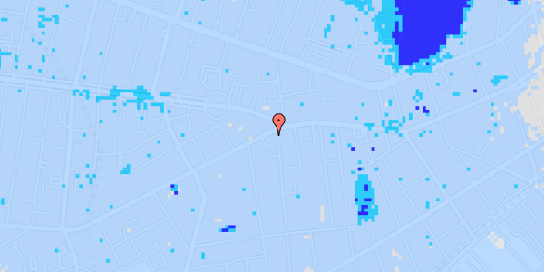 Ekstrem regn på Vesterbrogade 77, 2. th