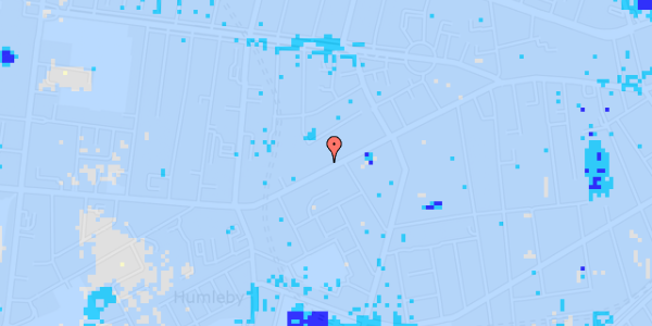 Ekstrem regn på Vesterbrogade 126, 1. th