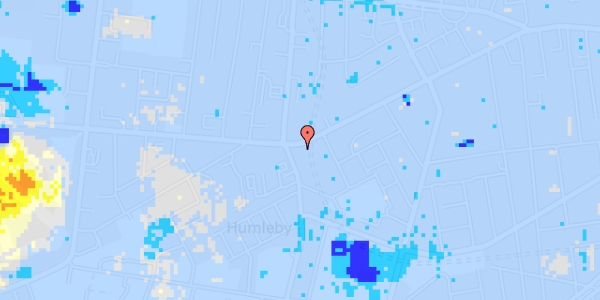 Ekstrem regn på Vesterbrogade 139, 3. 