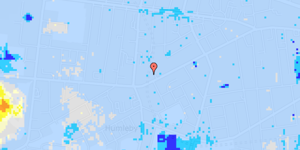 Ekstrem regn på Vesterbrogade 144D, st. th