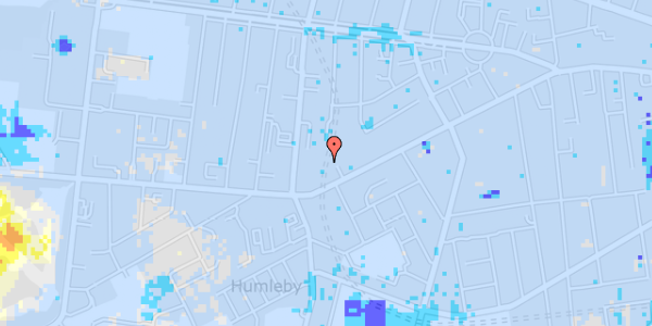 Ekstrem regn på Vesterbrogade 144F, st. mf