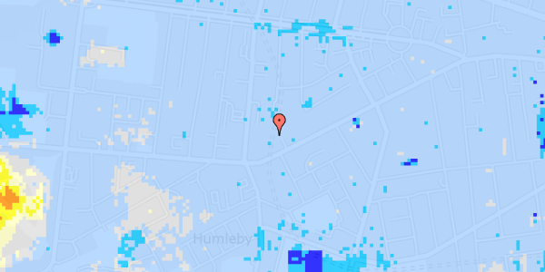 Ekstrem regn på Vesterbrogade 144F, 1. mf