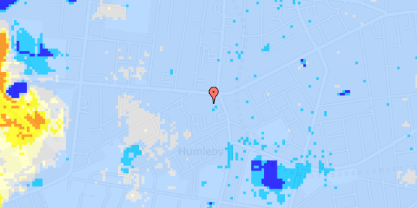 Ekstrem regn på Vesterbrogade 145B, st. 