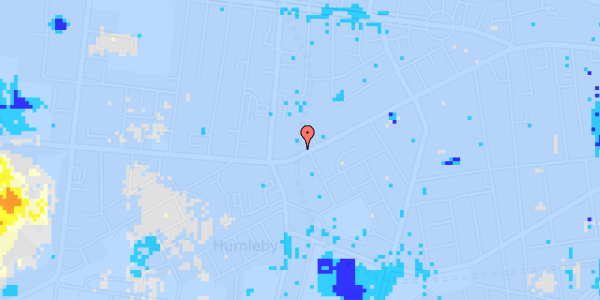 Ekstrem regn på Vesterbrogade 146B, 1. th