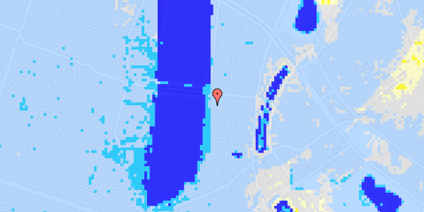 Ekstrem regn på Vester Søgade 24, st. 