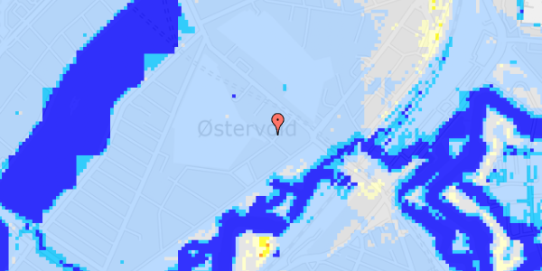 Ekstrem regn på Visbygade 8, 3. tv